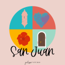 San Juan, Puerto Rico . Traditional illustration, Vector Illustration, Drawing, and Social Media Design project by Yulissa Rosario Santiago - 09.09.2021
