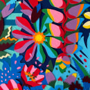 Atlântica. Un proyecto de Ilustración, Artesanía, Ilustración vectorial, Ilustración textil e Ilustración botánica de Naíma Almeida - 02.12.2020