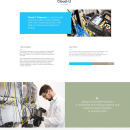 Website design // Cloudu.gr. Un proyecto de Diseño, Diseño gráfico y Diseño Web de Mario Stathan - 11.09.2021