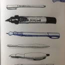 Drawing pens and knives . Ilustração tradicional projeto de kaatje_draws - 20.09.2021