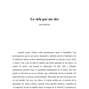 La vida que me das. Projekt z dziedziny Pisanie i Narracja użytkownika ANA MARTÍNEZ - 22.09.2021