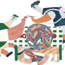 Joyful Collage. Traditional illustration, Arts, Crafts, and Collage project by Pei Pei Chen - 09.21.2021