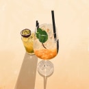 Aperol Spritz & Mojito. Traditional illustration, Cooking, Digital Illustration, Digital Painting, and Naturalistic Illustration project by Félix Díaz de Escauriaza - 09.21.2021