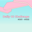 Daily UI Design #001- #005. Design, e UX / UI projeto de Laura Mateos - 01.06.2021