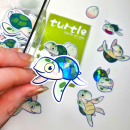 TURTLE CycleOfLife. Traditional illustration project by Ruth Martínez - 09.24.2021