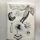 Il mio progetto del corso: Sketchbook: crea una collezione di idee illustrate. Artes plásticas, Criatividade, Desenho a lápis, Desenho, e Sketchbook projeto de Erika Sanzeni - 27.09.2021