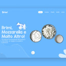 Mozzarella Website Concept. Un proyecto de Ilustración tradicional, UX / UI y Diseño Web de Giacomo Dallapè - 28.09.2021