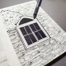 31 days 31 drawings. Traditional illustration, Architecture, and Drawing project by Jessana Moccelini - 10.01.2021