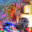  Glitching Around 02. Un proyecto de Ilustración tradicional, Fotografía, Bellas Artes, Diseño gráfico, Creatividad, Fotografía con móviles, Ilustración digital, Concept Art, Fotografía digital y JavaScript de Sombra - 04.10.2021