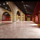 Sala Consul, la Llotja BCN, Infoarquitectura de interiores con Unreal Engine 4. Un progetto di 3D, Architettura, Architettura d'interni, Architettura digitale, Progettazione 3D e ArchVIZ di Ferdy Esparza - 06.04.2020