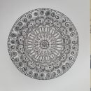 My project in The Art of Mandala Drawing: Create Geometric Patterns course. Un proyecto de Dibujo e Ilustración con tinta de amandagreen - 06.10.2021