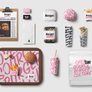 Burger For A Day. Un projet de Design , Br et ing et identité de Carlos Mignot - 01.03.2020