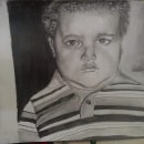 Niño serio. Portrait Drawing project by Lisandro Cándido - 10.16.2021