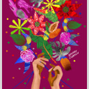 Ilustración Digital "Arte del mano" Ein Projekt aus dem Bereich Traditionelle Illustration, Digitale Illustration und Digitale Malerei von Gerardo Calderón González - 18.10.2021