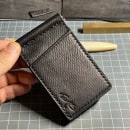 Small Wallet with Spring Money Clip Ein Projekt aus dem Bereich Erweiterungsentwicklung, Mode, Musterdesign und Nähen von thomasobrey - 10.10.2021