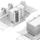 Mi Proyecto del curso: Modelado de edificios paramétricos con Revit. Un proyecto de 3D, Arquitectura, Arquitectura interior, Modelado 3D, Arquitectura digital y Visualización arquitectónica de Jaime Fuentes - 25.10.2021