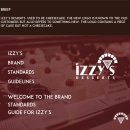 My project in Logotype Design for Brand Identity Izzy's Desserts . Br, ing, Identit, Graphic Design, T, pograph, Logo Design, T, pograph, and Design project by zakaria sellakh - 10.23.2021