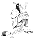 The Native American spirit. Ilustração tradicional, Animação, Ilustração digital, e Narrativa projeto de Giuliano Cangiano - 04.11.2021