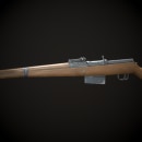 Mi Proyecto del curso: Creación de arma Gewehr 41 para videojuegos. Un progetto di 3D, Modellazione 3D, Videogiochi e Progettazione di videogiochi di chialvofranco - 06.11.2021