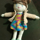 Meu projeto do curso: Amigurumi: design de roupa, cabelo e acessórios. Un projet de Artisanat, Conception de jouets, Art textile, Crochet , et Amigurumi de Luiza Dal Pra - 06.11.2021