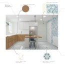 Render - Kitchen. Architecture, Interior Architecture, Digital Architecture, and ArchVIZ project by Lara Izquierdo - 11.11.2021