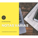 NOTAS VARIAS. Communication project by Victor Matias - 09.10.2021
