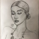 Mi Proyecto del curso: Sketchbook de retrato: explora el rostro humano. Sketching, Drawing, Portrait Drawing, Artistic Drawing, and Sketchbook project by Jessie Cortés - 11.15.2021