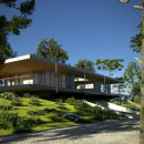 FOREST HOUSE. 3D, Arquitetura, e Arquitetura de interiores projeto de JOSÉ MARIA - 21.10.2021
