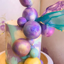 Mi Proyecto del curso: Cake design: purple dreams. Design, DIY, e Artes culinárias projeto de Leonella Pacheco - 18.11.2021