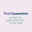 Post Quarantine Ein Projekt aus dem Bereich Design, Traditionelle Illustration, Werbung und Lettering von Nikky Lyle - 19.11.2021