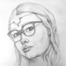 My project in Portrait Sketchbooking: Explore the Human Face course. Un proyecto de Bocetado, Dibujo, Dibujo de Retrato, Dibujo artístico y Sketchbook de Lianne Arends - 22.11.2021