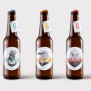 Cervezas Galiumm. Design, Traditional illustration, and Packaging project by Gema Cumplido Salvador - 11.23.2021