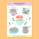 My project in Kawaii Illustration: Create Charming Characters course. Traditional illustration, Character Design, and Manga project by Tanya Viljoen - 11.23.2021