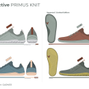 CMF Design for Vivo Barefoot - Footwear Design. Un proyecto de Diseño, Dirección de arte, Br, ing e Identidad, Diseño de producto y Teoría del color de Laura Perryman - 25.11.2021