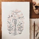 Ilustraciones caligráficas. Un projet de Design , Illustration traditionnelle , et Calligraphie de KOUS - 25.11.2021