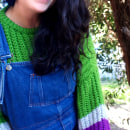 Mi Proyecto del curso: Crochet: crea prendas con una sola aguja. Moda, Design de moda, Tecido, DIY, e Crochê projeto de Gaby Orel - 30.11.2021
