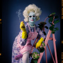 Juno Birch for Gay Times. Fotografia, Fotografia de moda, Fotografia de retrato, Fotografia artística, e Fotografia analógica projeto de Eivind Hansen - 30.11.2021