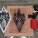 Meu projeto do curso: Técnicas de tatuagem blackwork com fine line. Tattoo Design project by Tiago Santos - 11.30.2021