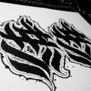 H H . Calligraph, and Lettering project by MR SIK - 12.01.2021