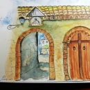 Mi Proyecto del curso: Cuaderno de viaje en acuarela. Un proyecto de Ilustración tradicional, Pintura a la acuarela, Ilustración arquitectónica y Sketchbook de Fernando Lucini - 07.12.2021