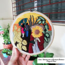 Mi Proyecto del curso: Introducción al bordado botánico. Embroider, and Textile Illustration project by Ana Laura - 12.08.2021