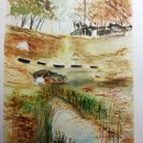 Mi Proyecto del curso: Paisajes naturales en acuarela. Un proyecto de Bellas Artes, Pintura y Pintura a la acuarela de Fernando Lucini - 10.12.2021