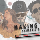 ANIMATION 2D (VISUALIZER MUSIC VIDEO) +21 Ein Projekt aus dem Bereich Traditionelle Illustration, Bildbearbeitung und 2-D-Animation von Fernando Morando - 02.11.2021
