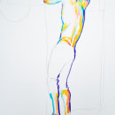 Mi Proyecto del curso: Dibujo expresivo de la figura humana: explora formas y colores. Um projeto de Artes plásticas, Desenho a lápis, Desenho, Desenho de Retrato, Desenho realista, Desenho anatômico e Pintura guache de Daniel Torrent Riba - 24.12.2021