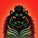 Year of the Tiger. Un proyecto de Ilustración de Nathan Jurevicius - 05.01.2022