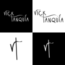 Logo y simbol -  Vick Tanquia. Design, Publicidade, Br, ing e Identidade, e Tipografia projeto de Victoria Tanquía - 02.01.2022