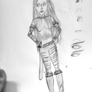 Aelin. Design de personagens, Comic, e Desenho projeto de Nina Moore - 07.01.2022