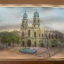 My project in Architectural Sketching with Watercolor and Ink course: Plaza San Francisco. Sketching, Drawing, Watercolor Painting, Architectural Illustration, Sketchbook & Ink Illustration project by Jorge Bonilla - 01.10.2022
