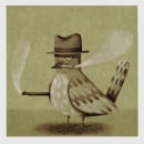 Bad Bird. A study in character design.. A Illustration, Character Design, Digital illustration, and Graphic Humour project by Gianluca Manna - 01.11.2022