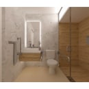 Baño para adulto. Design, Architecture, Interior Architecture & Interior Design project by Caroli Garcia Ruiz - 11.24.2021